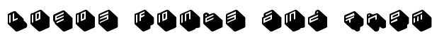 nippon blocks font logo