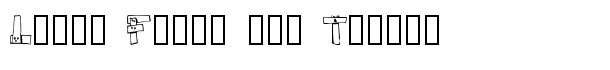 Planks font logo