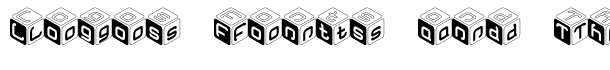 CUBU font logo