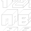 Cube font