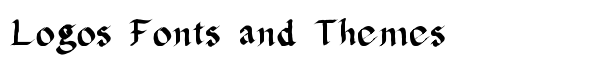 Calligula font logo