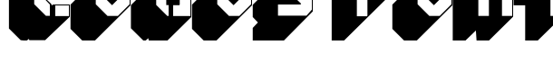 Blockbuster font logo