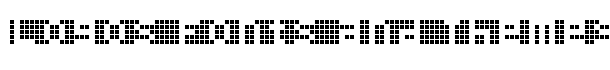 Pica Hole - MRST font logo