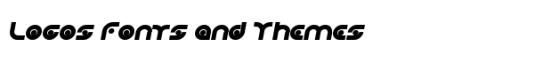 Planetary Orbiter Bold Italic font logo