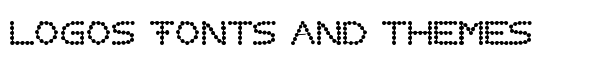 Perlenkette font logo