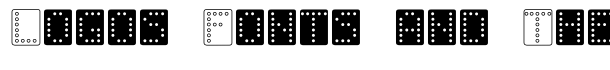 Domino bred font logo