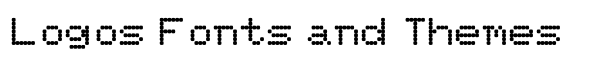 PixelScreen font logo