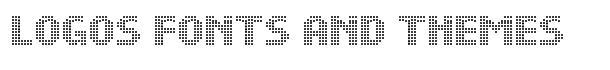 DS Dots Medium font logo