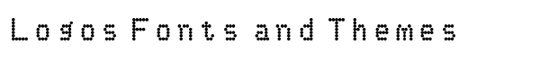 DotMatrix font logo