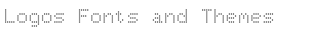 Dot Matrix Normal font logo
