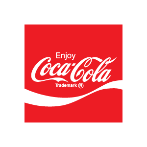 Coca-Cola wave 1967 vector logo