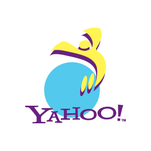 YAHOO! Jumping Y guy vector logo