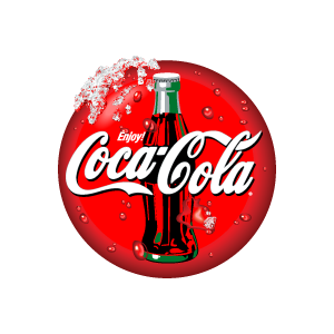 Coca-Cola 1990s vector logo