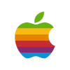 Apple 1976 rainbow vector logo