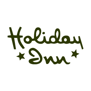 Holiday Inn Hotel classic script 1952 vector logo