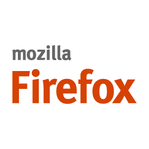 Mozilla Firefox Word Mark vector logo