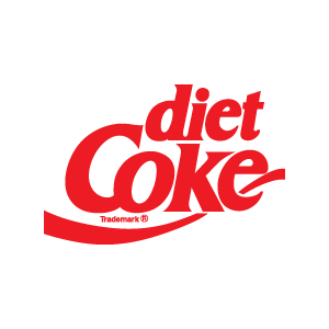 diet Coke original vector logo