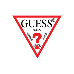 GUESS question mark emblem vector logo
