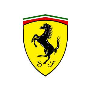 Ferrari emblem vector logo