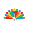 NBC 1956 original peacock vector logo