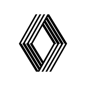 RENAULT 1972 vector logo
