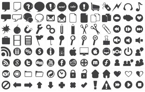 120 free new icons vector