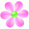 Glass Flowers vector logo