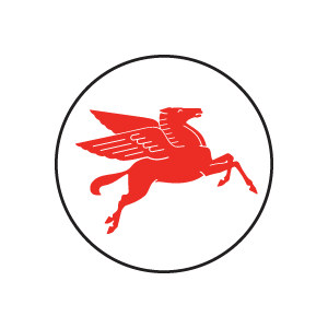 Mobil Pegasus vector logo