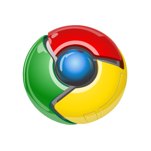 Google chrome vector logo