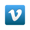 vimeo square icon vector logo