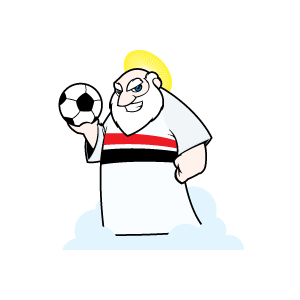 São Paulo FC mascot vector logo