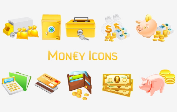 Money [Vista] Icons vector