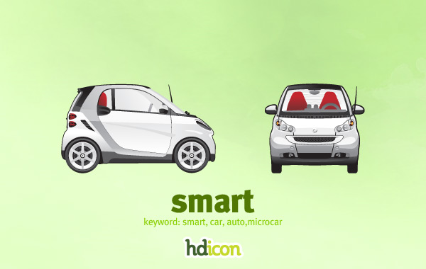 Smart (automobile) vector