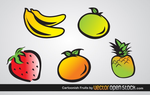 Fruits Cartoon vector