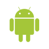 android robot vector logo