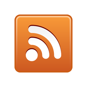RSS feed icon vector logo
