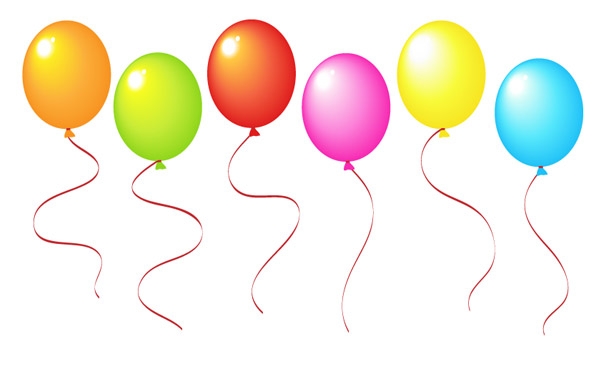 Balloons vector