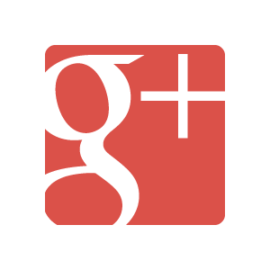 Google+ (Google plus) icon red vector logo