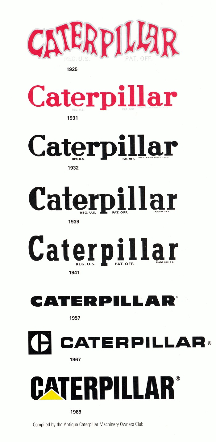 Caterpillar Logo history